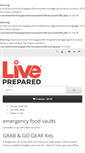 Mobile Screenshot of liveprepared.com